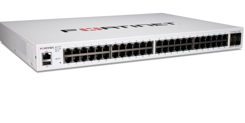 FortiSwitch 448E FPOE Layer 2 3 FortiGate switch controller GPU dedicada FS 448E FPOE — FortiSwitch-448E-FPOE Layer 2/3 FortiGate switch controller (FS-448E-FPOE) workstation empre