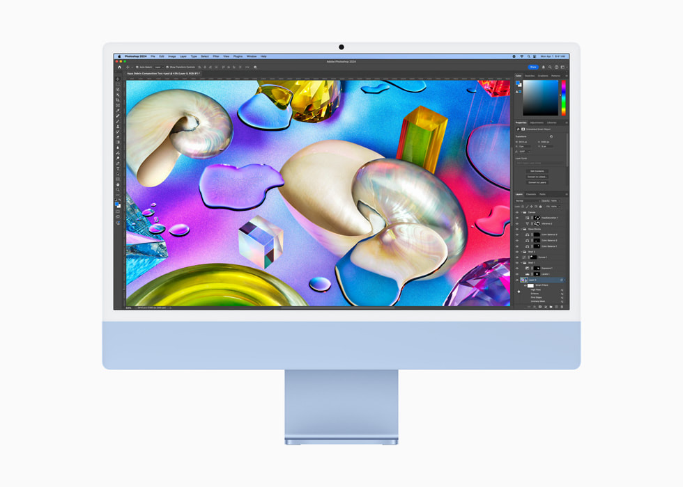 iMac CHIP M4 GPU dedicada MCR24LZ A — iMac CHIP M4 (MCR24LZ/A) workstation empresarial