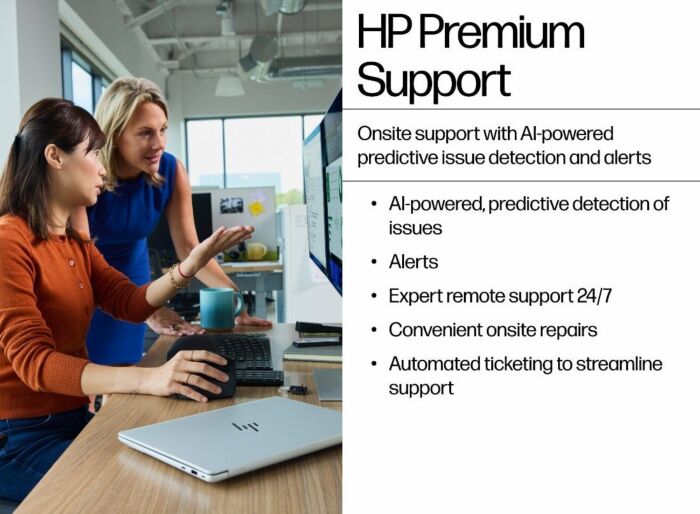 Notebook HP con 5 años de servicio in situ y alertas de detección predictiva 5 5 5 GPU dedicada U85ZHE — Notebook HP con 5 años de servicio in situ y alertas de detección predictiv